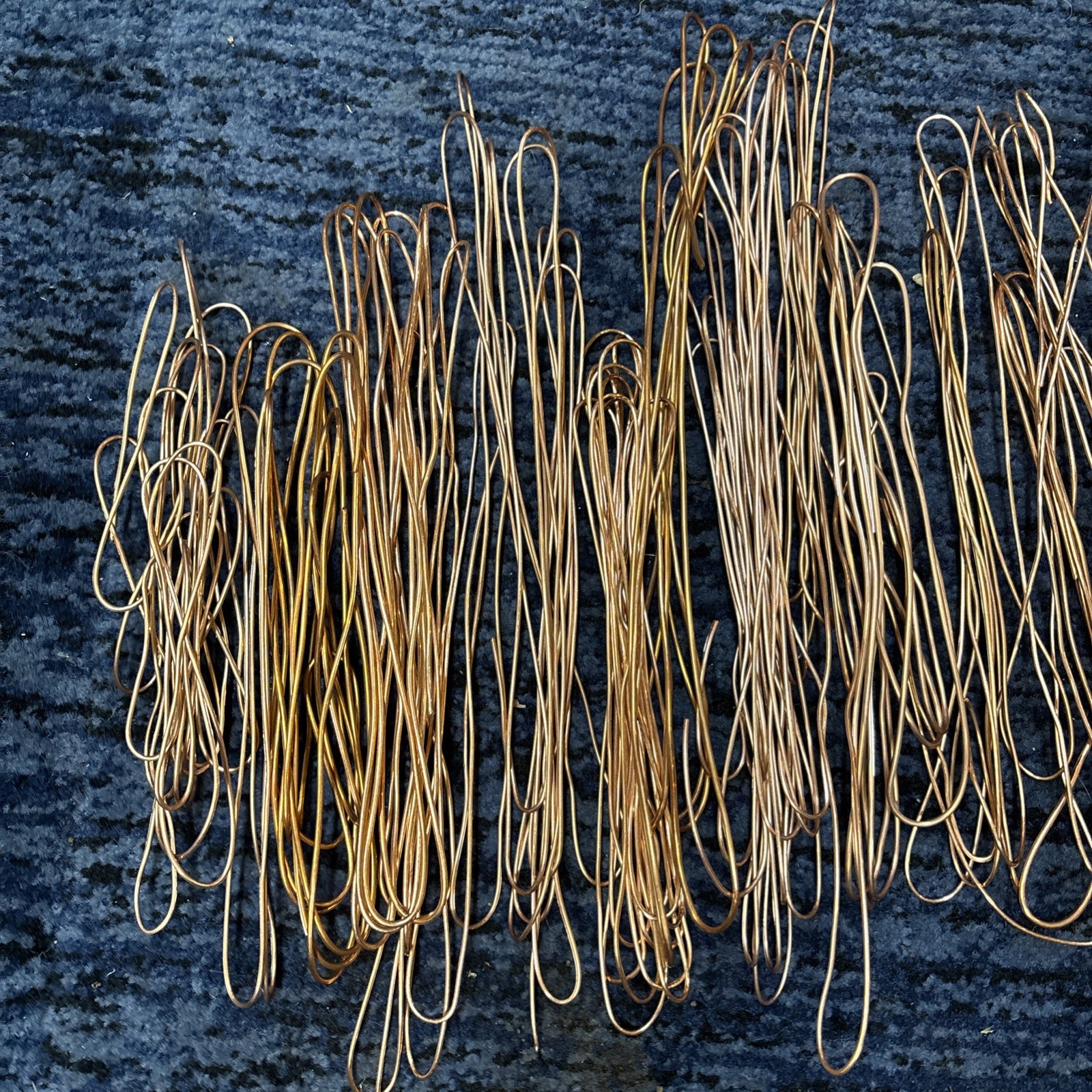 5 Lb Pure Copper 99.9% Pure Bare Bright Scrap Wire For Craft Project Clean