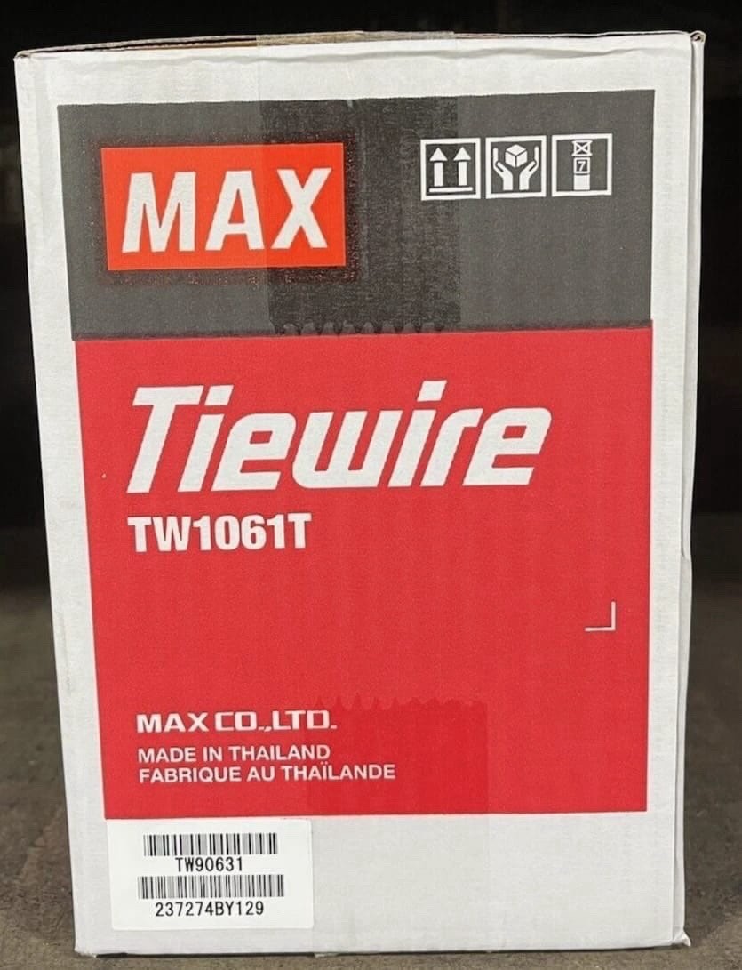 Steel lasting wire model TW106T of MAX brand. 10 boxes with 30 roll of wire each