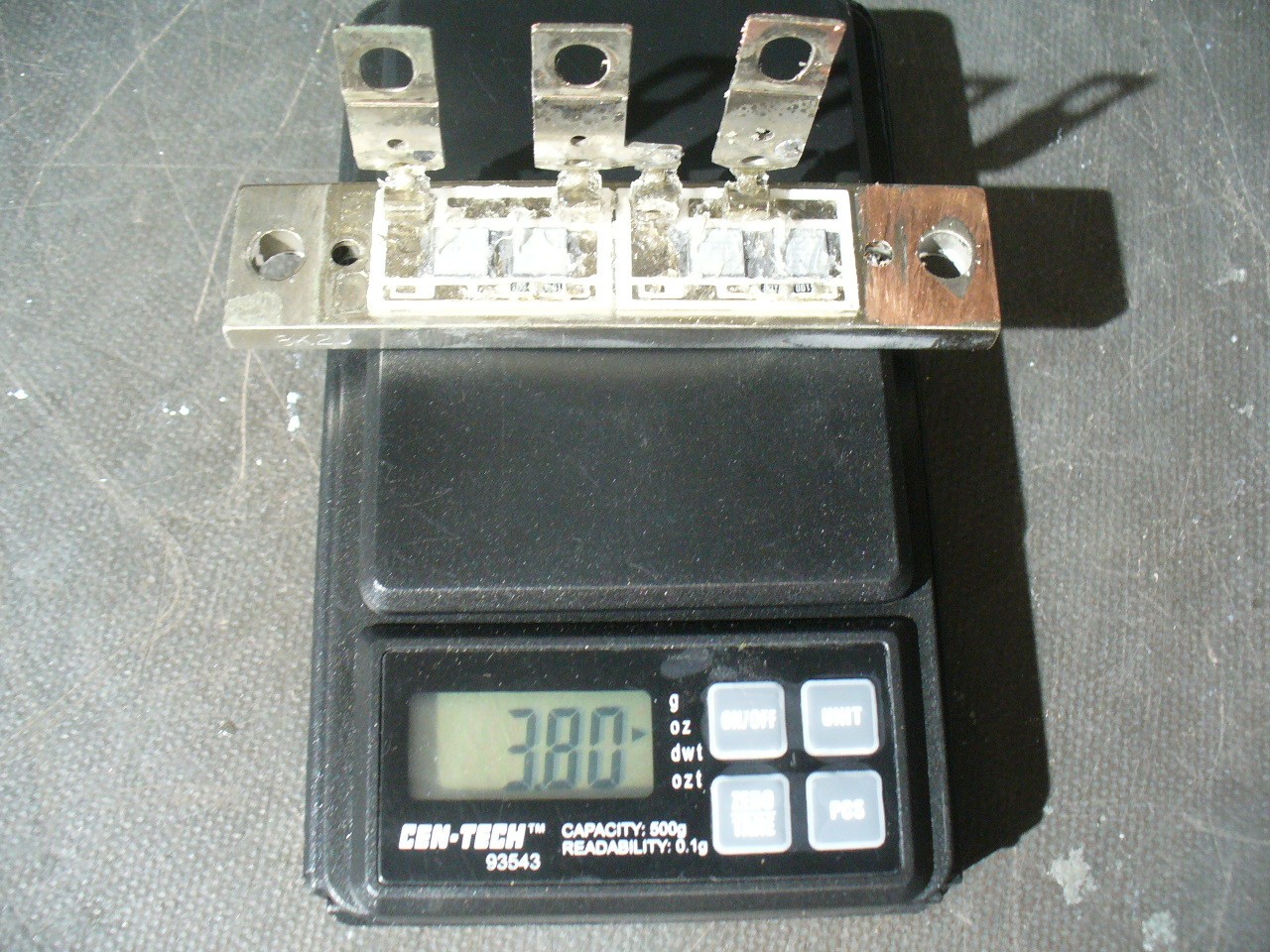 40 LBS Scrap Transistors for Reclaim Copper Recovery, busbar, ~26 lbs copper bar