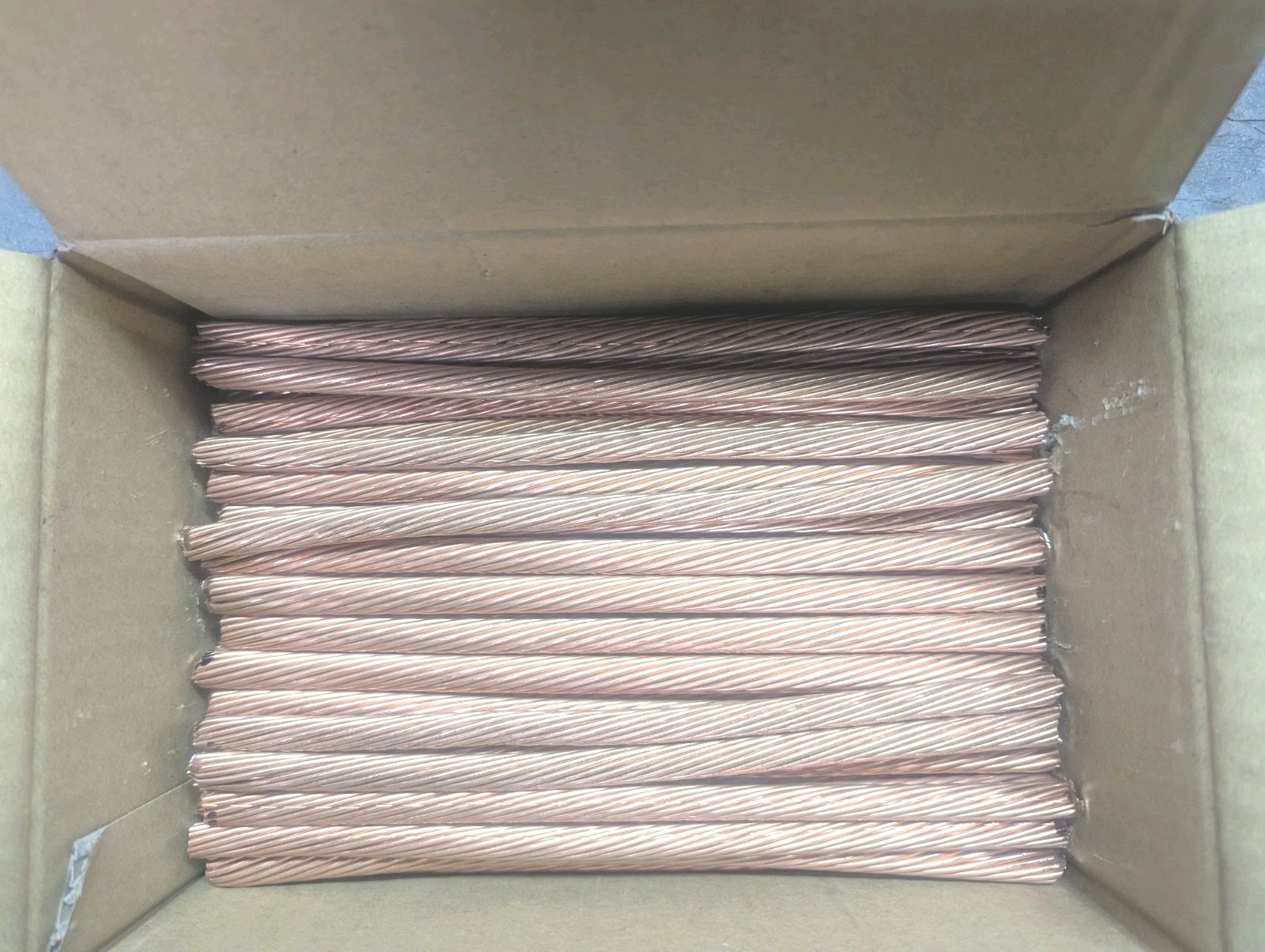 19 Lbs Heavy Gauge Scrap Stranded Copper Wire Bare Bright