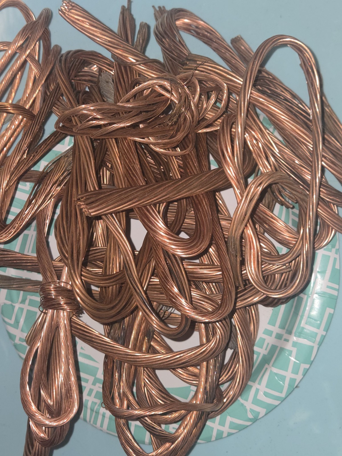 10 Lbs Quality Copper For Melt Wire Bare Bright Shiny Stripped Ready