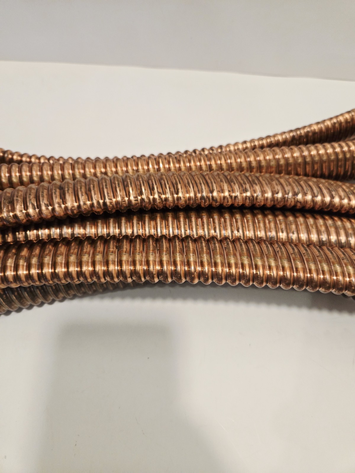 3 pounds Scrap Copper Corrugated PIpe