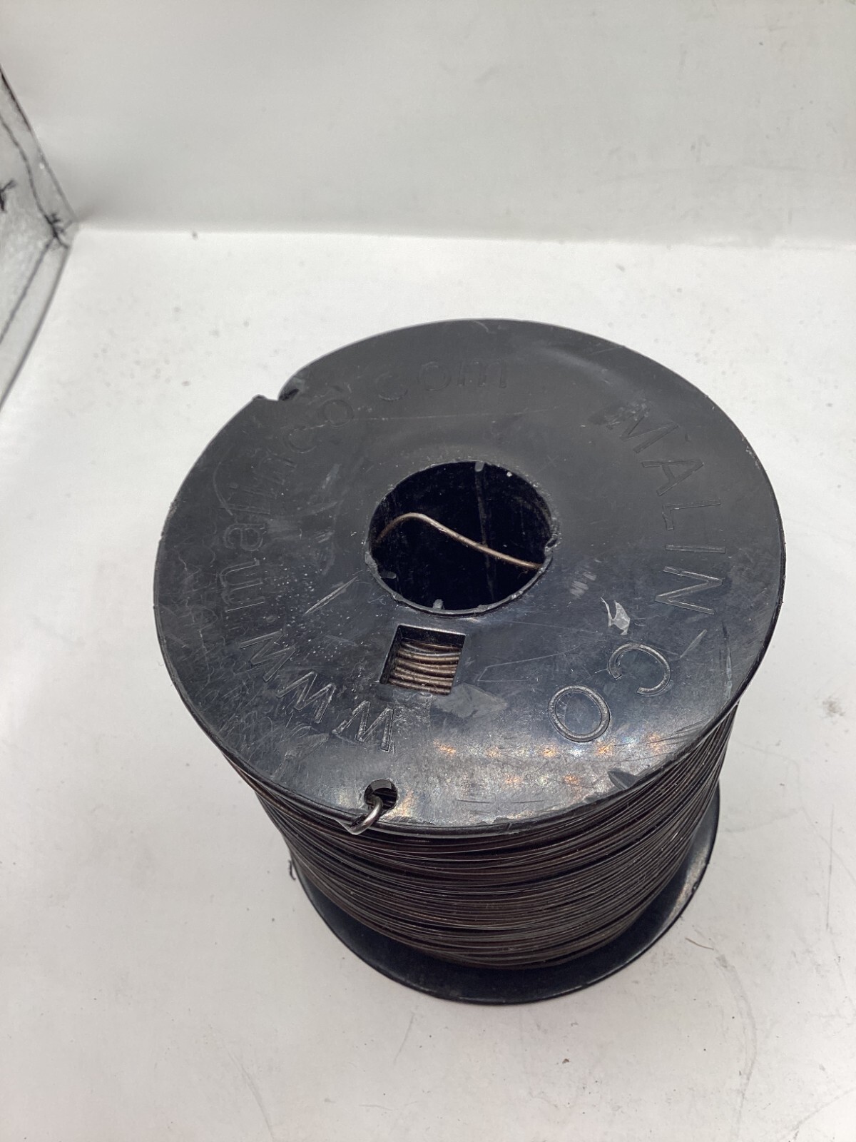 19 Gage, 0.041 Inch Diameter x 1,115 Ft. Long, Carbon Steel Wire Black
