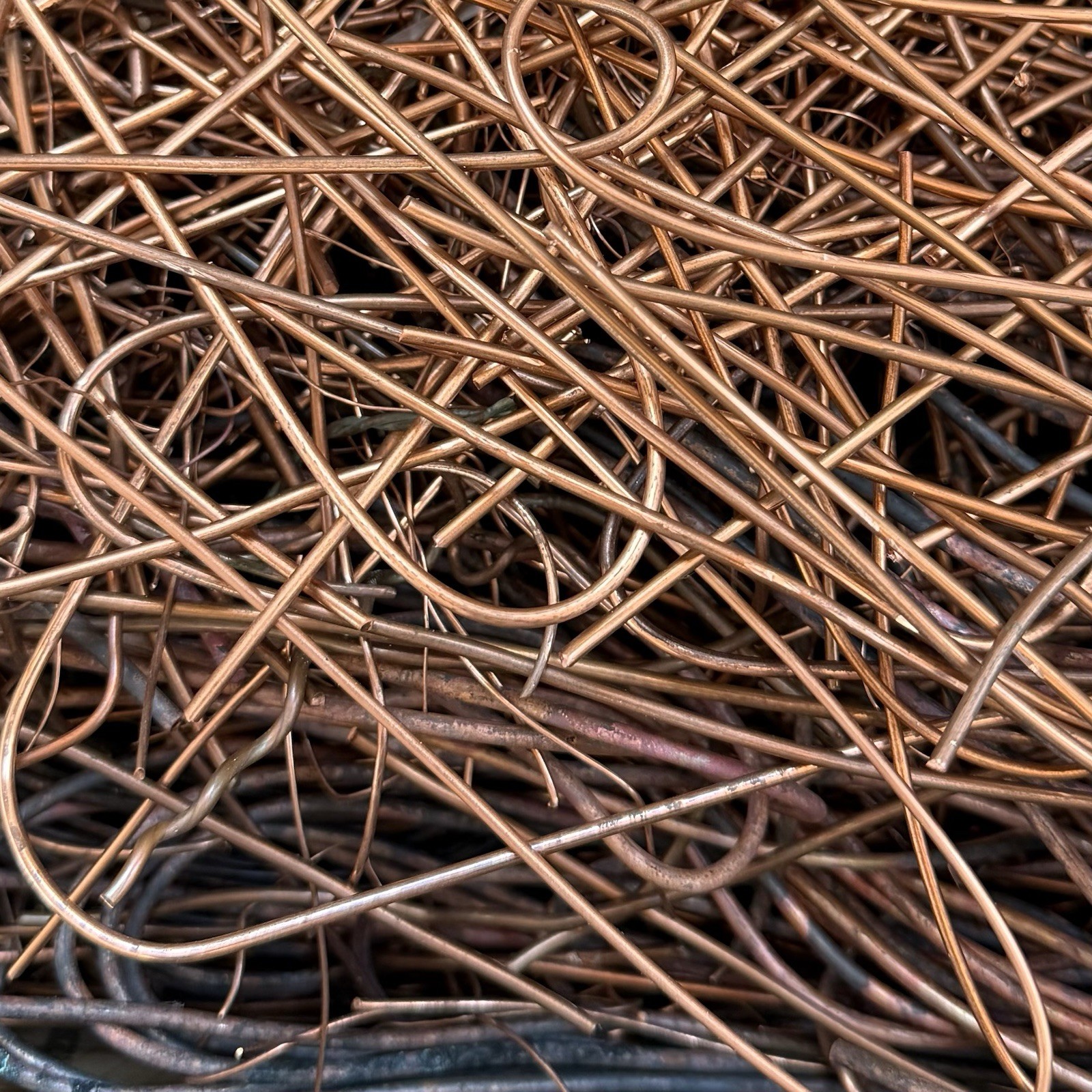 Scrap Copper Wire Cable Lot 13 Pounds Melting Metal Recycling