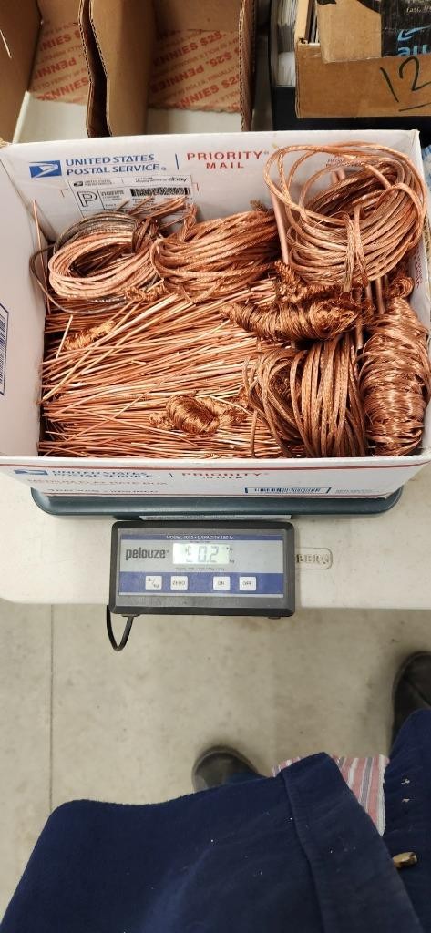 20+ POUNDS OF CLEAN BRIGHT #1 COPPER (Cu) SCRAP–BUY-IT-NOW–FREE SHIPPING!!