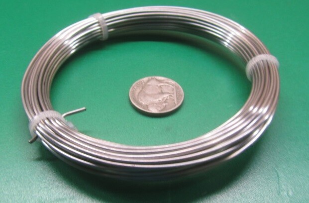 316 Stainless Spring Back Steel Wire, .051″ Dia. x 1/4 Lb