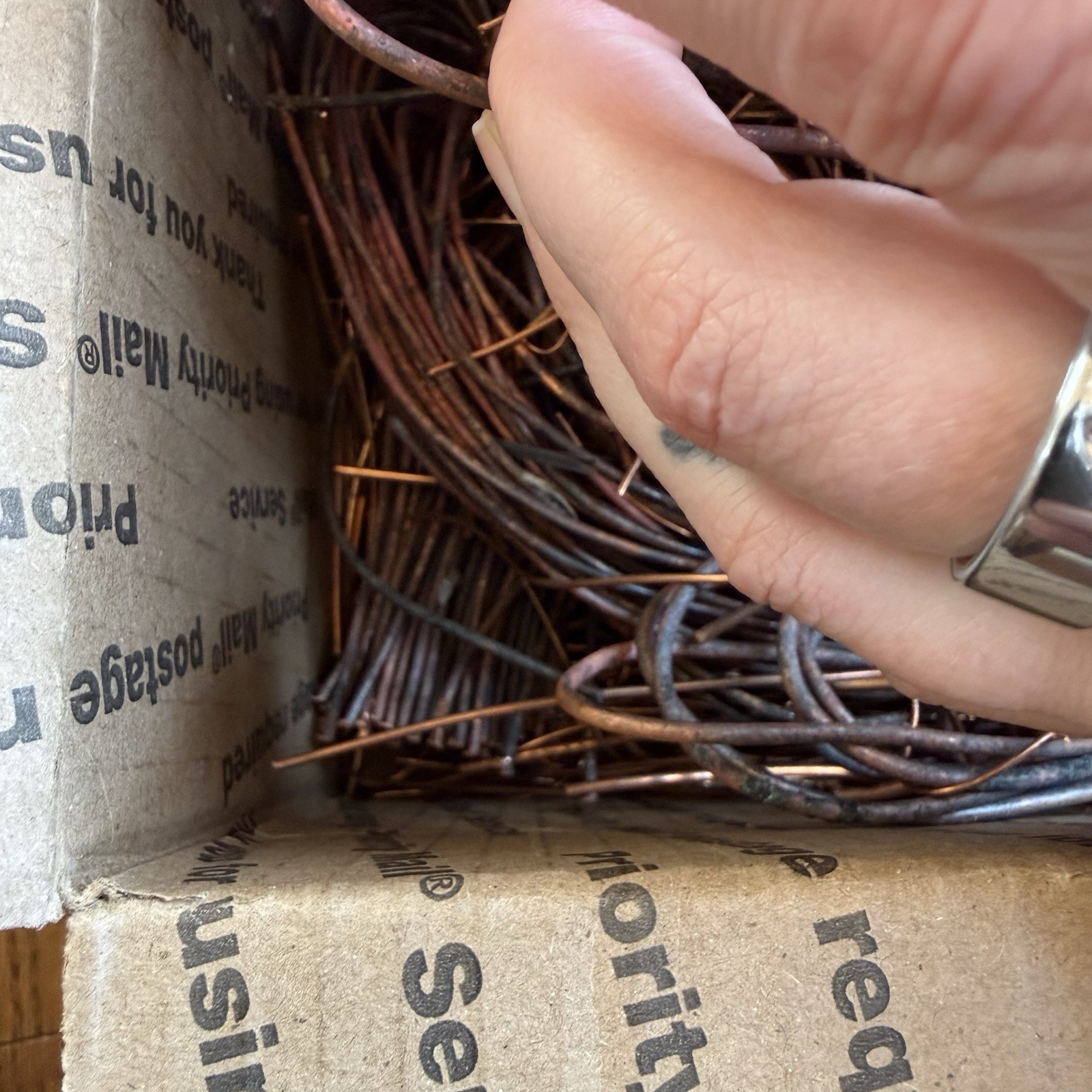 Scrap Copper Wire Cable Lot 13 Pounds Melting Metal Recycling