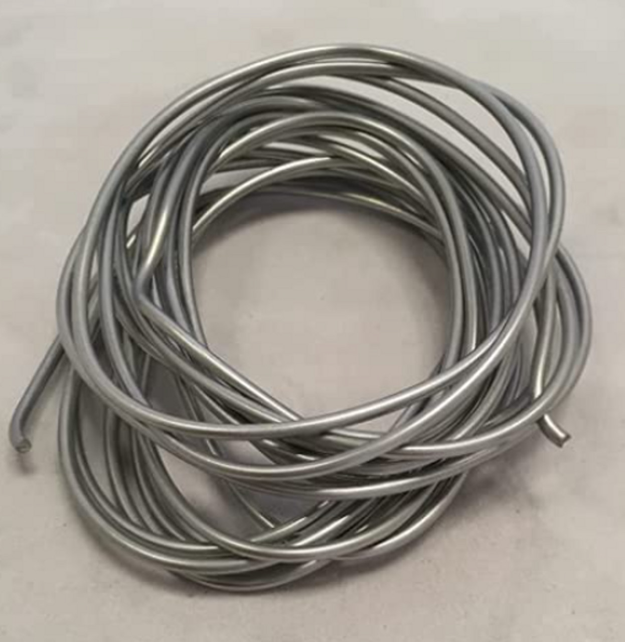RotoMetals Zinc Wire .091 inch Diameter 10 Feet 99.9% min Made in USA