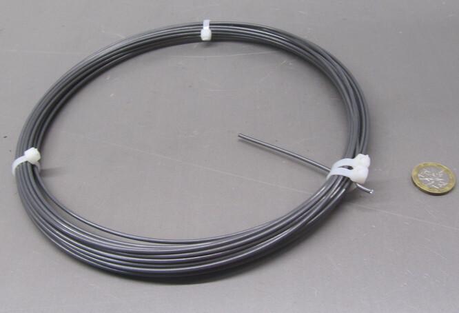 C1080 Carbon Steel Music Wire, Phosphate Coated: 0.094″ Diameter x 1 lb Coil