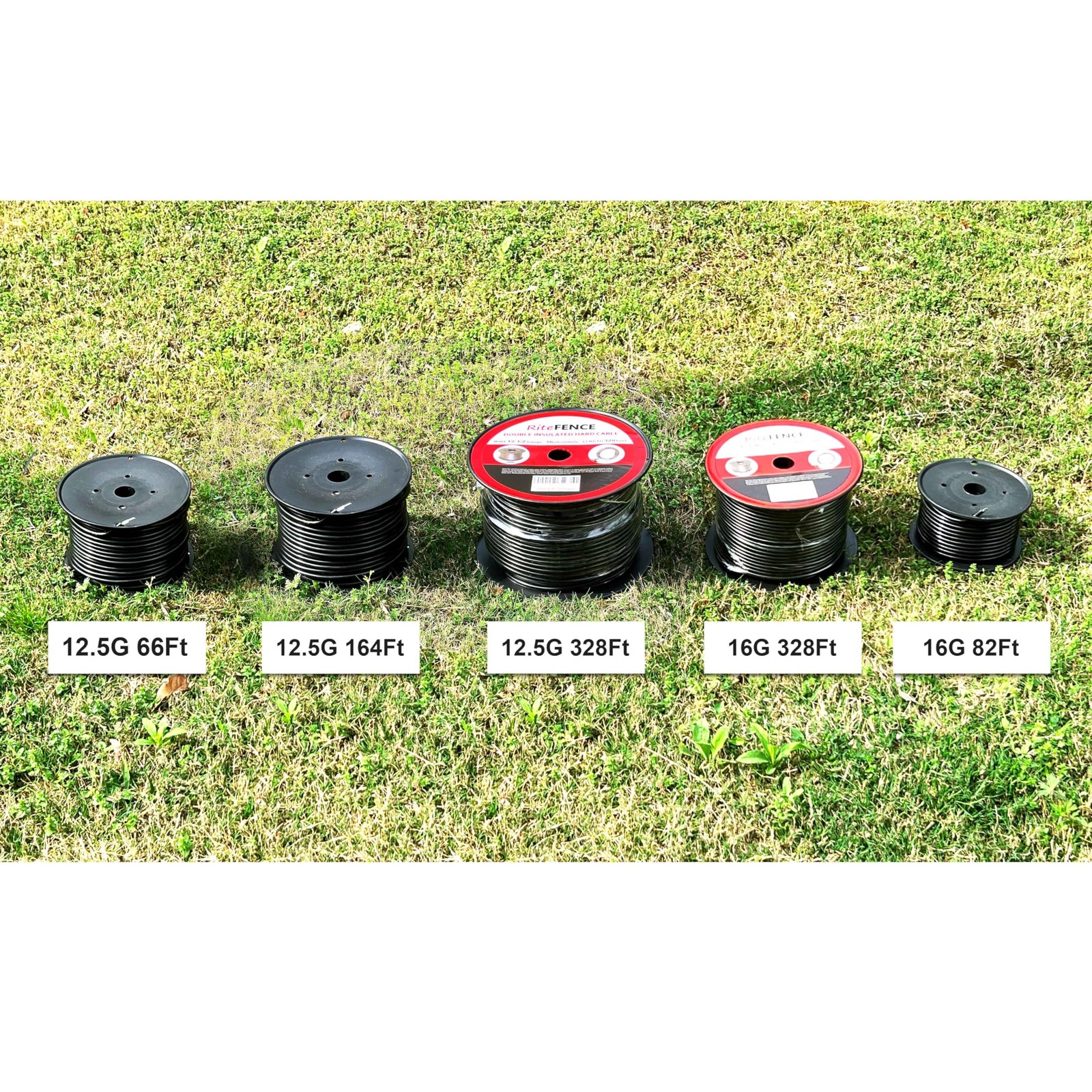 Ritefence Electric Fence Double Insulated Underground Hard Cable 328Ft