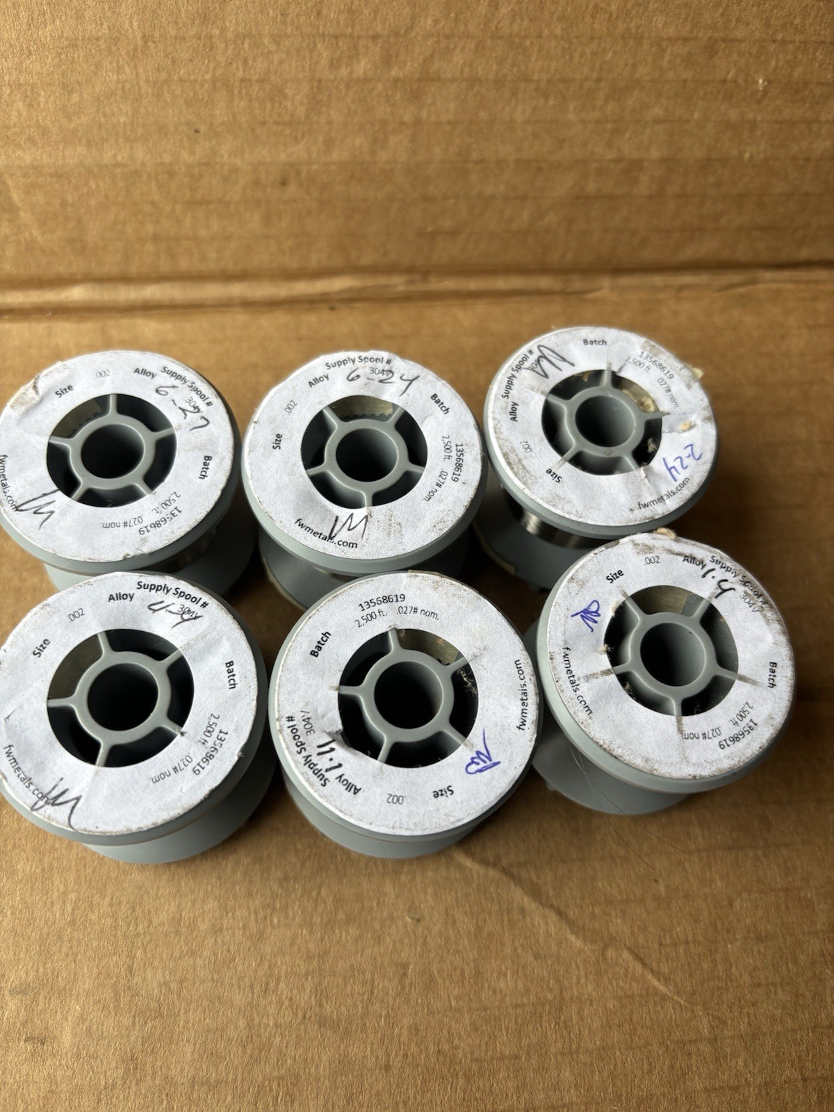 Fort Wayne Metals 304V Stainless Wire 13568619 2,500SQ – 0.27# PRICE IS For 1#