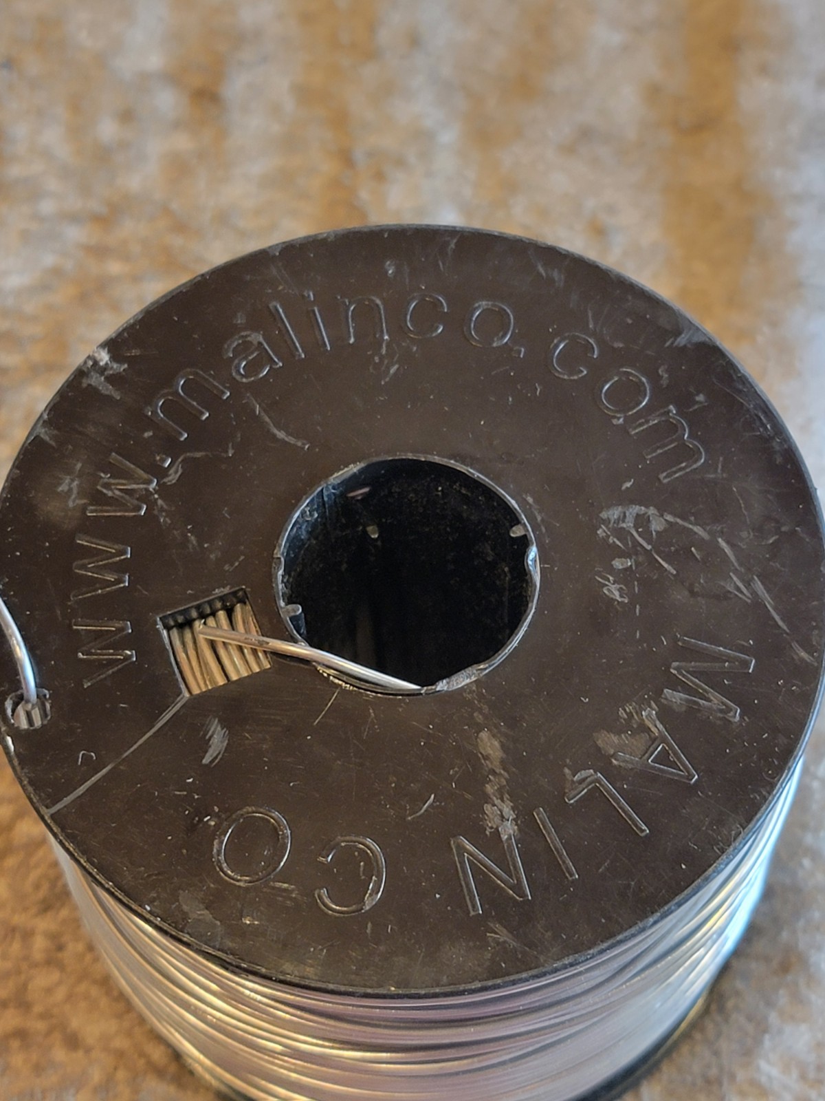 Malin 16Y056 34-0510-005S Lockwire Spool 0.051 Diameter 715 ft. Length