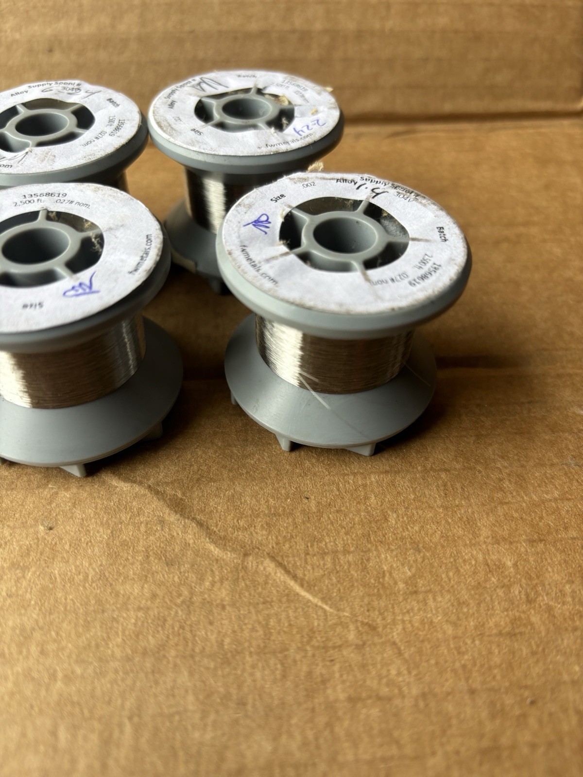 Fort Wayne Metals 304V Stainless Wire 13568619 2,500SQ – 0.27# PRICE IS For 1#