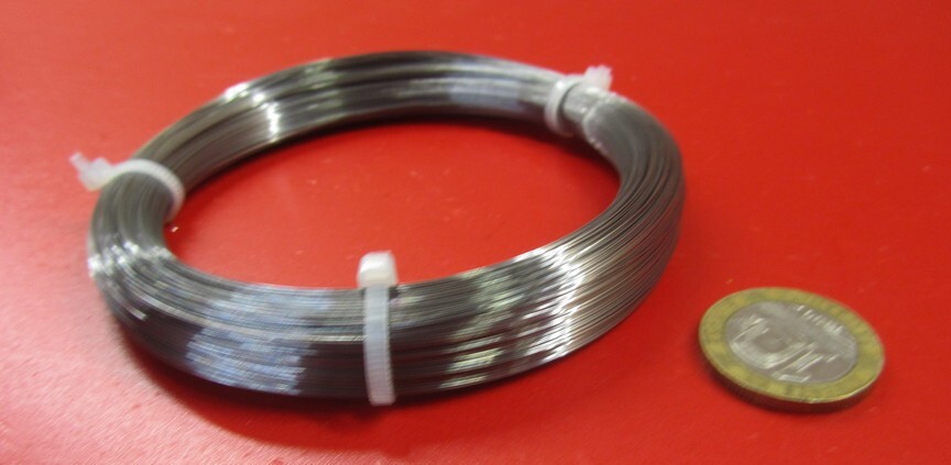 C1080 Carbon Steel Music Wire, Phosphate Coated, .009″ Dia. x 1/4 lb Coil