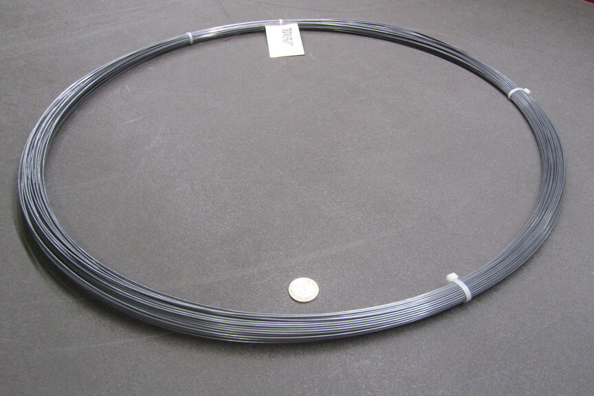 C1080 Carbon Steel Music Wire, Phosphate Coated, .063″ Dia. x 5 lb Coil