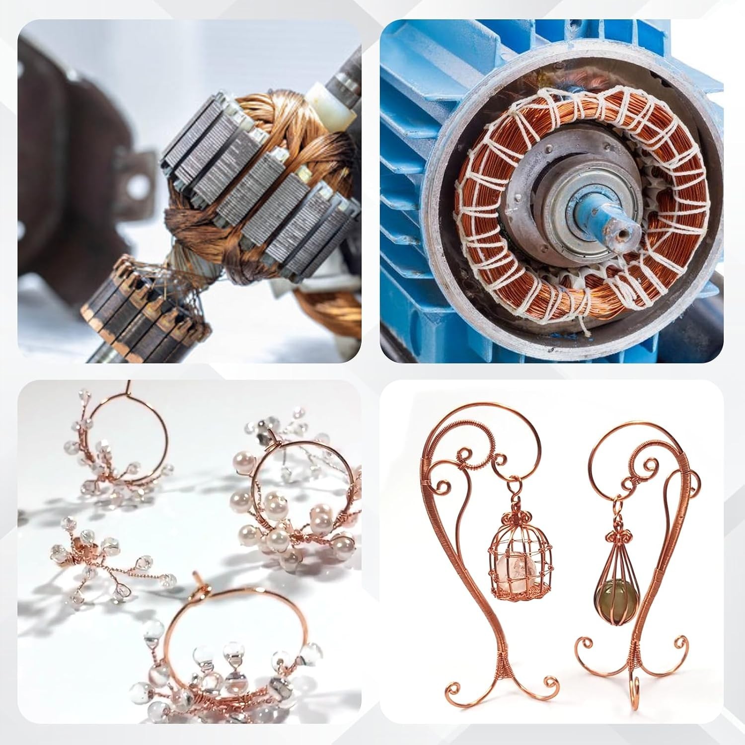 99.9% Solid Copper Wire 20 Gauge 330FT For DIY Plants | Soft Copper Wire Craft
