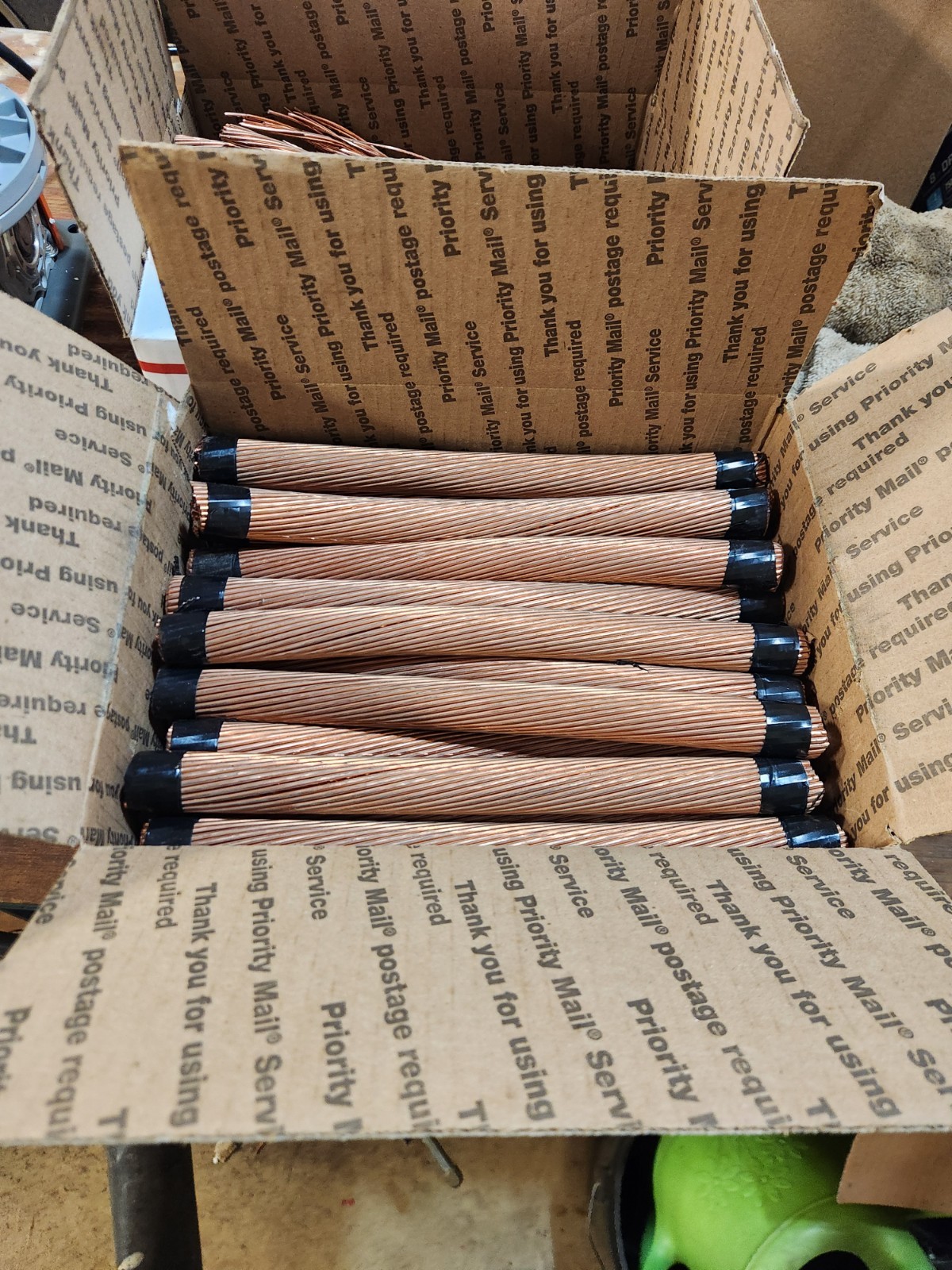 50 Lbs Quality Copper For Melt Wire Bare Bright Shiny Stripped Ready