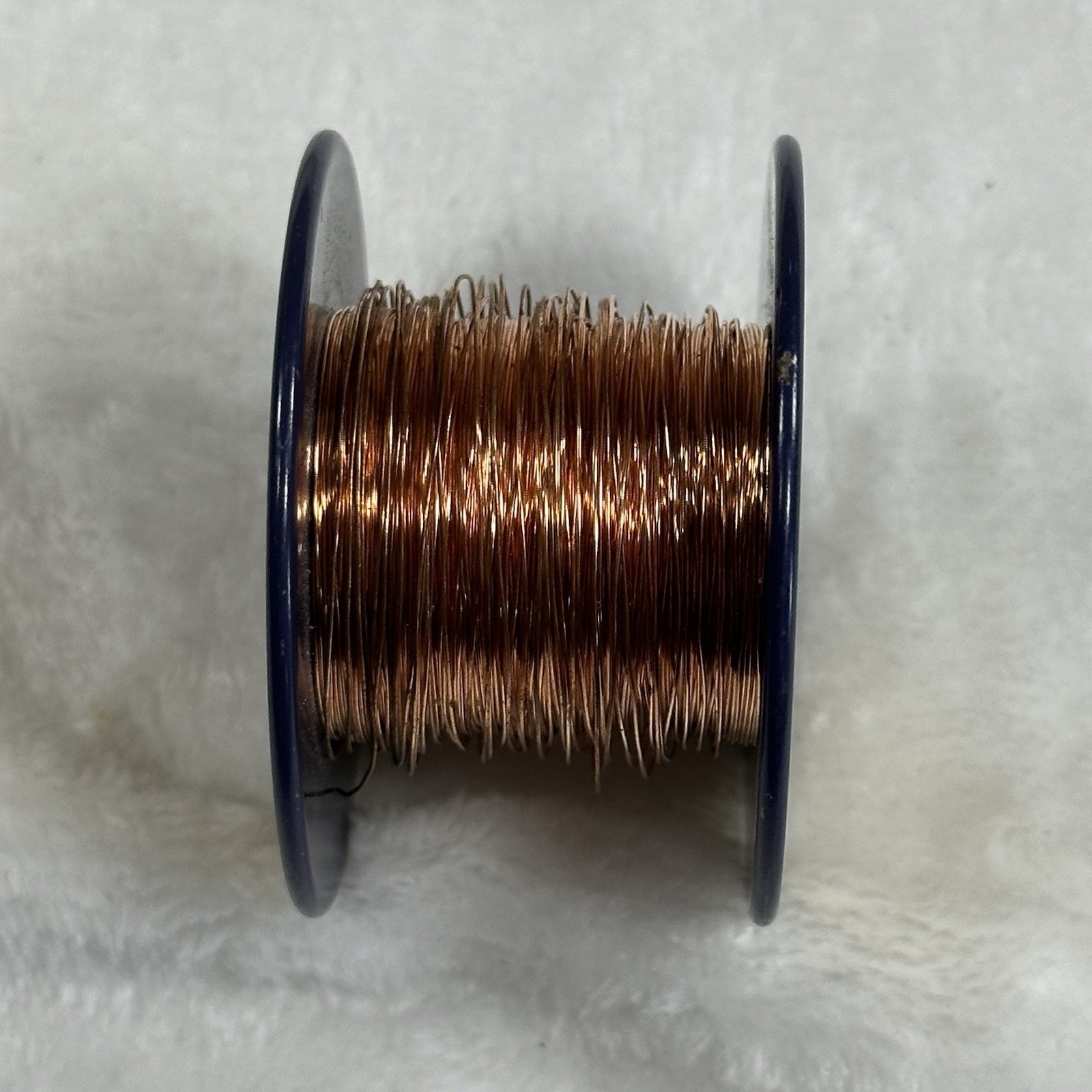 Vintage Copper Wire Spool Consolidated Wire Chicago USA Craft Jewelry